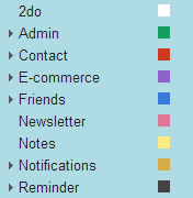 GMail labels organization