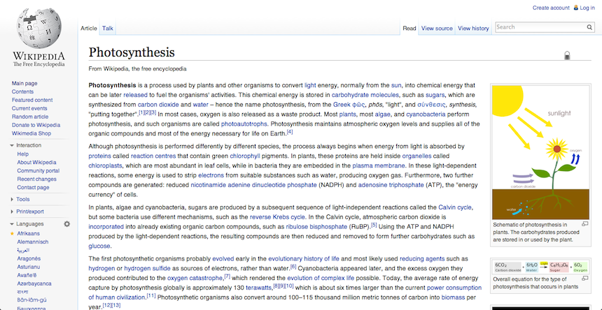 Wikipedia Redesign